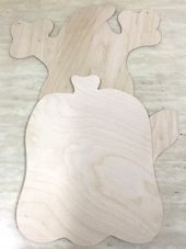 GHOST and PUMPKIN WOOD SET
